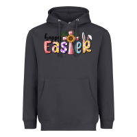 Smoke Happy Easter With Cross Heavyweight Hoodie - RanaPortraitStore