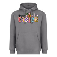 Storm Happy Easter With Cross Heavyweight Hoodie - RanaPortraitStore