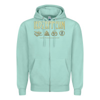 Seafoam classic Zipper Hoodie - artisFamous
