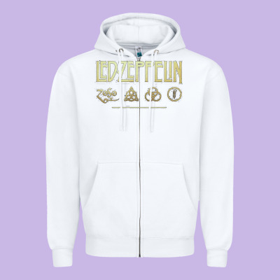 Classic Zipper Hoodie Designed By Artisfamous