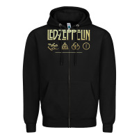 Black classic Zipper Hoodie - artisFamous