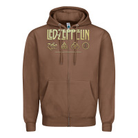 Chestnut classic Zipper Hoodie - artisFamous