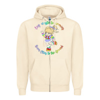 Sandshell rainbow brite badass   rainbow brite Zipper Hoodie - artisFamous
