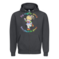 Smoke rainbow brite badass   rainbow brite Zipper Hoodie - artisFamous