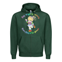 Sports Green rainbow brite badass   rainbow brite Zipper Hoodie - artisFamous