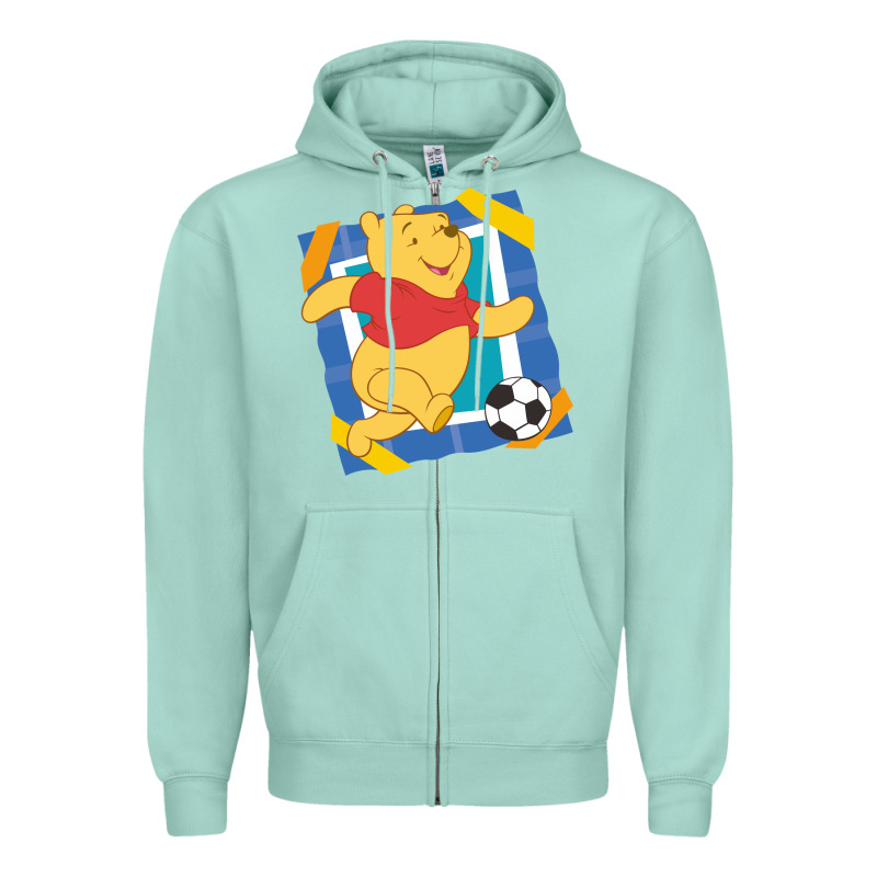 Winnie The Pooh Zipper Hoodie by artisFamous | Teevron