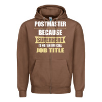 Chestnut gift for superhero postmaster Zipper Hoodie - artisFamous
