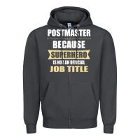 Smoke gift for superhero postmaster Zipper Hoodie - artisFamous