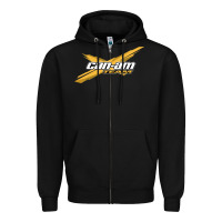 Black can am team Zipper Hoodie - artisFamous