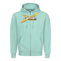 Seafoam can am team Zipper Hoodie - artisFamous