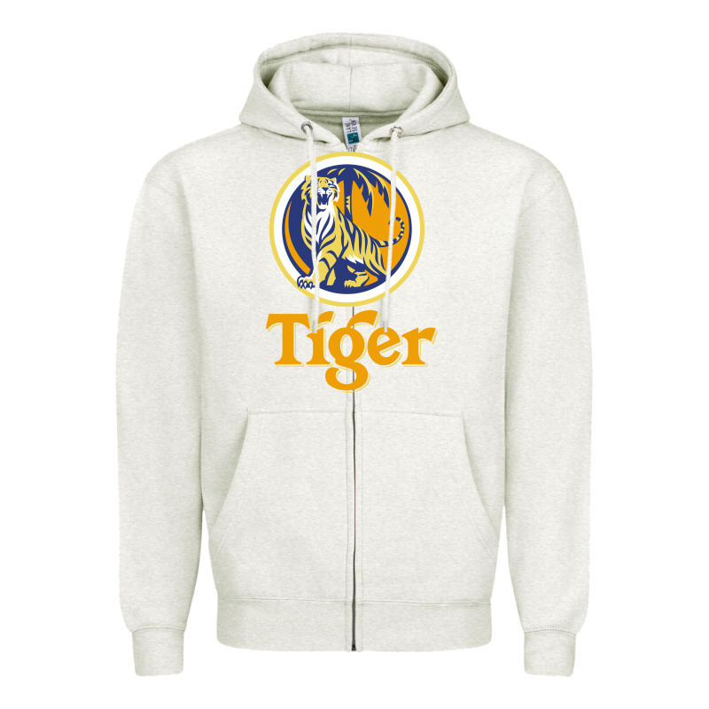 The Tiger Zipper Hoodie by artisFamous | Teevron