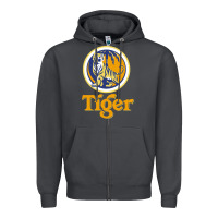 Smoke The Tiger Zipper Hoodie - artisFamous