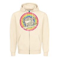 Sandshell george carlin   retro rainbow faded style Zipper Hoodie - artisFamous