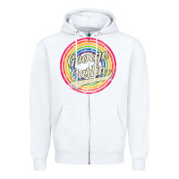 White george carlin   retro rainbow faded style Zipper Hoodie - artisFamous