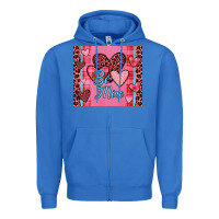 True Royal be mine heart tumbler Zipper Hoodie - JahusDesignShop