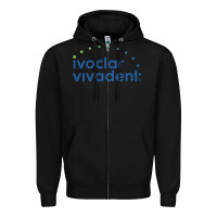 Black ivoclar vivadent Zipper Hoodie - artisFamous