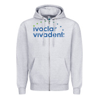 Heather Grey ivoclar vivadent Zipper Hoodie - artisFamous