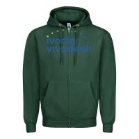 Sports Green ivoclar vivadent Zipper Hoodie - artisFamous