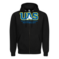 Black Alaska Southeast Gift Zipper Hoodie - artisFamous