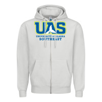 Dove Grey Alaska Southeast Gift Zipper Hoodie - artisFamous