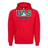 Red Alaska Southeast Gift Zipper Hoodie - artisFamous