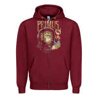 Burgundy primus new Zipper Hoodie - artisFamous