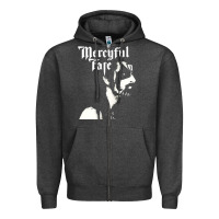 Charcoal Heather mercyful fate new Zipper Hoodie - artisFamous
