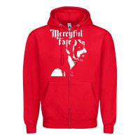 Red mercyful fate new Zipper Hoodie - artisFamous