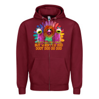 Burgundy i dont always mahnamahna funny Zipper Hoodie - artisFamous