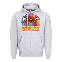 Heather Grey i dont always mahnamahna funny Zipper Hoodie - artisFamous