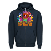 Navy i dont always mahnamahna funny Zipper Hoodie - artisFamous