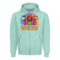 Seafoam i dont always mahnamahna funny Zipper Hoodie - artisFamous