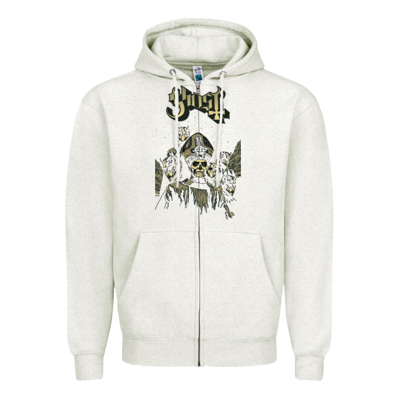 Ghost New Zipper Hoodie by artisFamous | Teevron