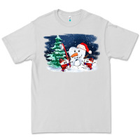 Dove Grey teeth snow party costom ado Premium Tee - OliviaCreatesArt