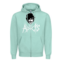 Seafoam the adicts Zipper Hoodie - artisFamous