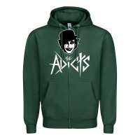 Sports Green the adicts Zipper Hoodie - artisFamous