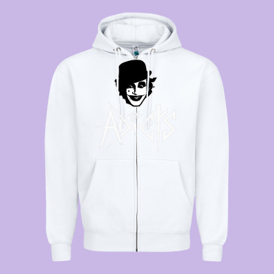 The Adicts Zipper Hoodie Designed By Artisfamous