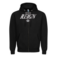 Black The Reign, Ontario Zipper Hoodie - artisFamous