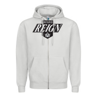 Dove Grey The Reign, Ontario Zipper Hoodie - artisFamous