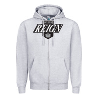Heather Grey The Reign, Ontario Zipper Hoodie - artisFamous
