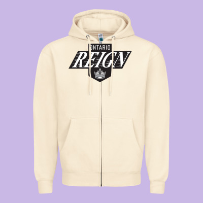 The Reign, Ontario Zipper Hoodie Designed By Artisfamous