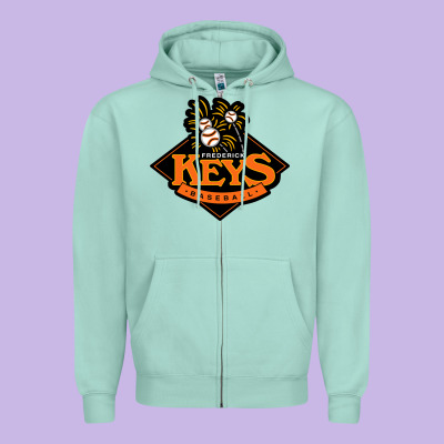 The Frederick Keys Zipper Hoodie Designed By Artisfamous