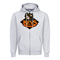 Heather Grey the frederick keys Zipper Hoodie - artisFamous
