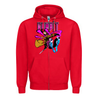 Red gambit Zipper Hoodie - artisFamous