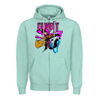 Seafoam gambit Zipper Hoodie - artisFamous