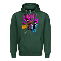 Sports Green gambit Zipper Hoodie - artisFamous