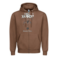 Chestnut hell hammer Zipper Hoodie - artisFamous