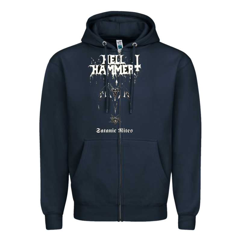Hell Hammer Zipper Hoodie by artisFamous | Teevron