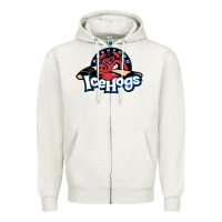 The Icehogs, Rockford Zipper Hoodie | Teevron