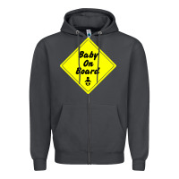 Smoke baby on board Zipper Hoodie - artisFamous